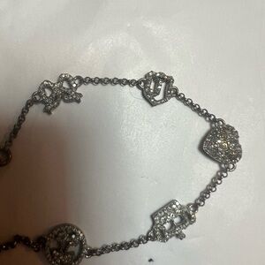 Juicy couture authentic Silver Charm Bracelet